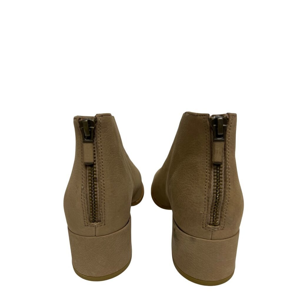 Eileen Fisher Women's Leather Booties Tan Ankle Boots Size 6 New with Flaws - Picture 6 of 11